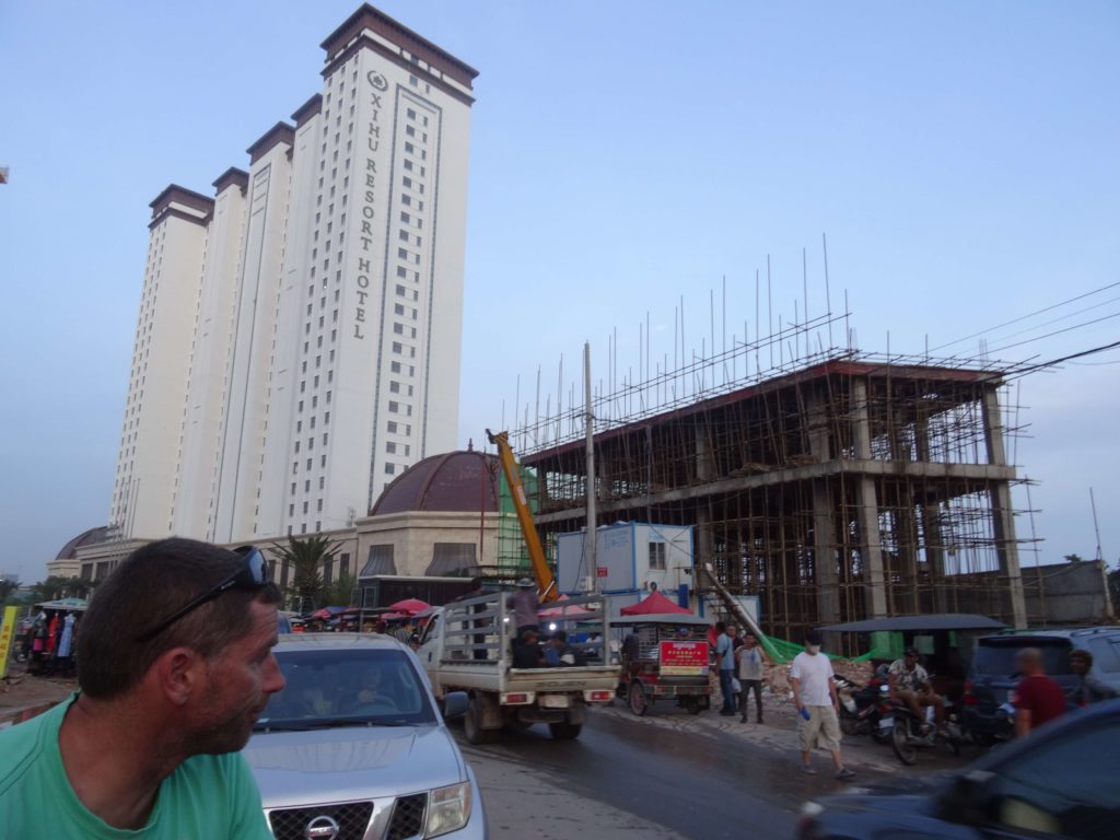 sihanoukville en chantier travaux construction