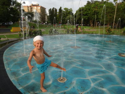 Colombo et un parc idéal pour les enfants
