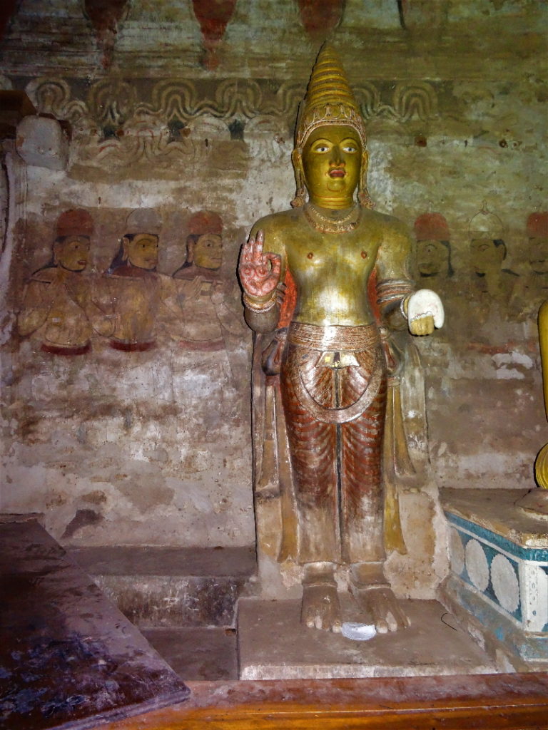 dambulla et son rock temple, intérieur