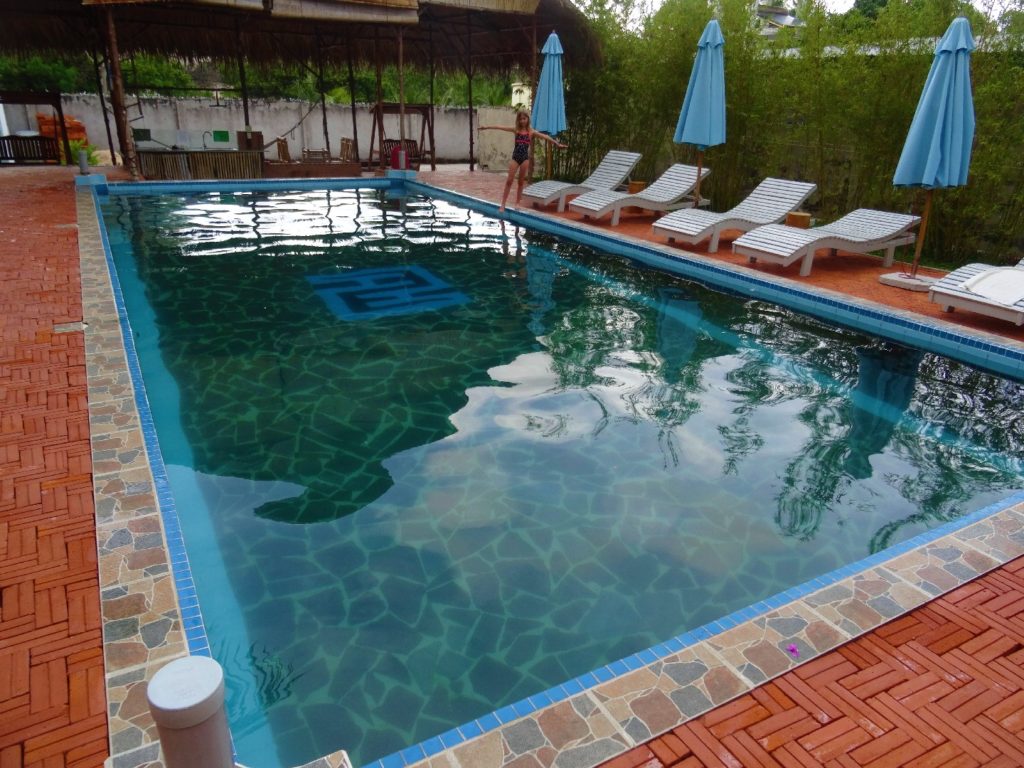 piscine de notre guesthouse à Mui Ne
