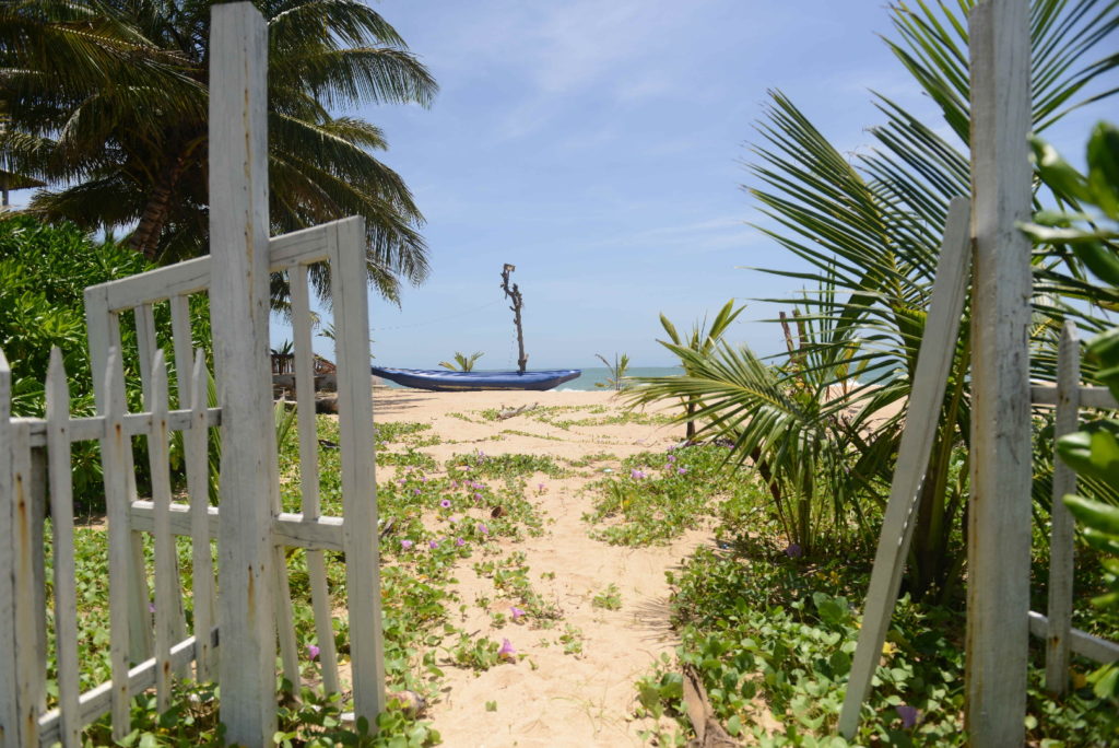 portail de gems garden guest-house pour rejoindre la plage de tangalle