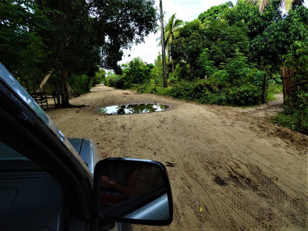 route ondulée de maroantsetra