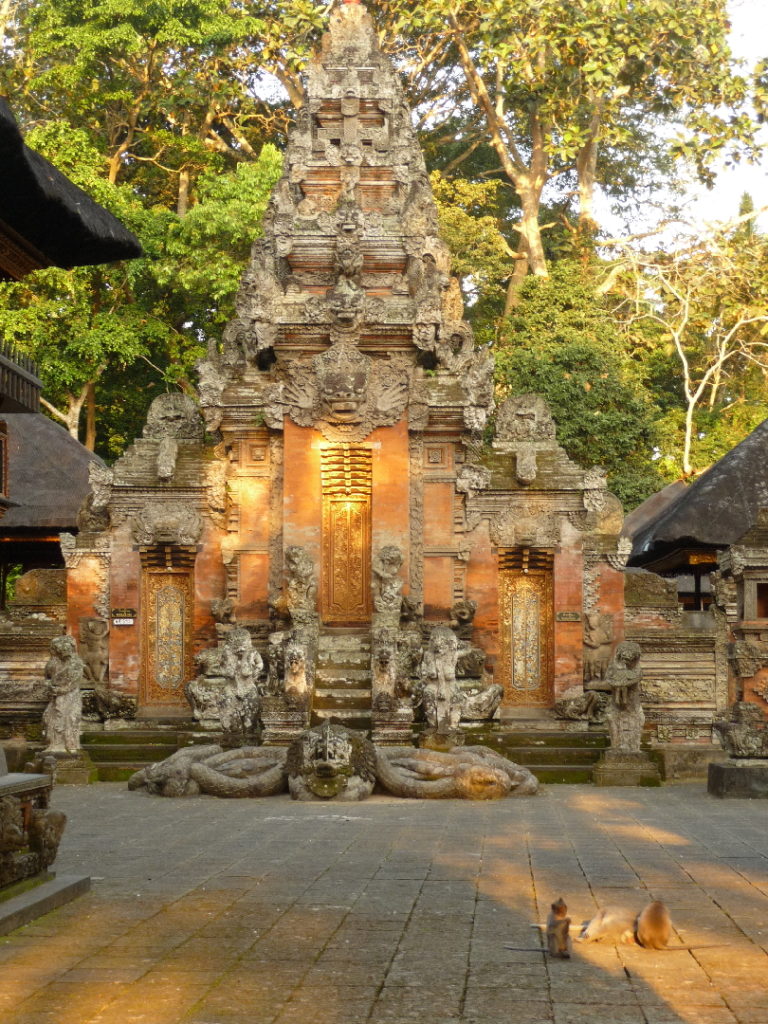 temple monkey forest, ubud