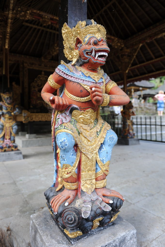 statue à Pura Gunung Kawi Sebatu