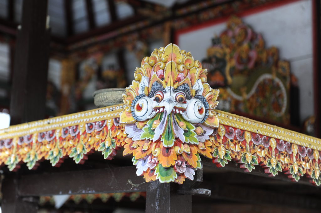 détail du temple Pura Gunung Kawi Sebatu