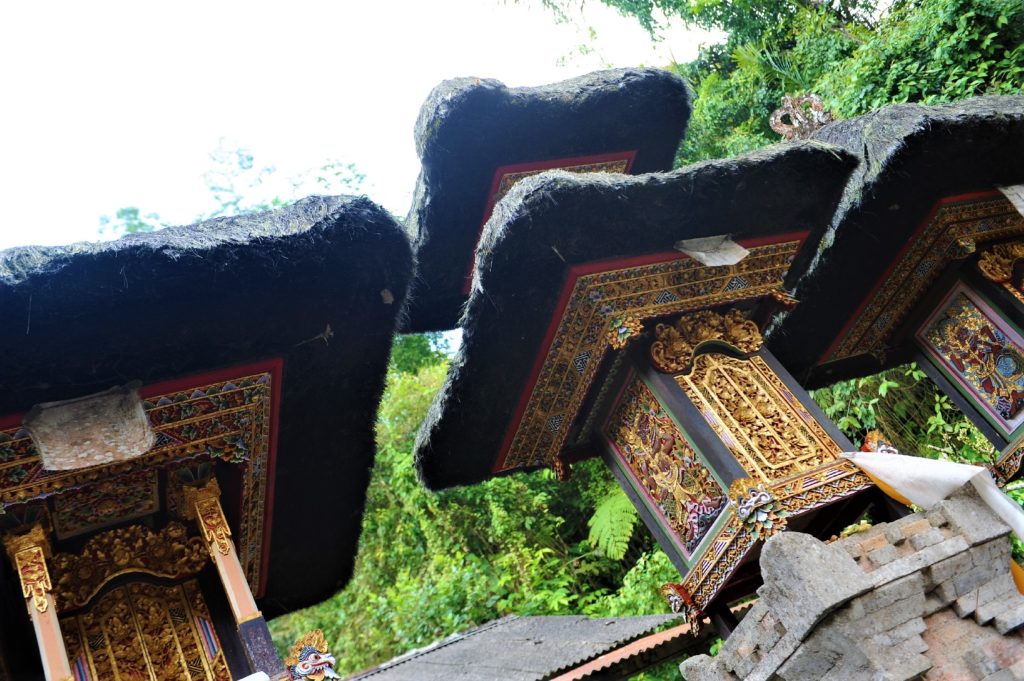 détails du temple Pura Gunung Kawi Sebatu