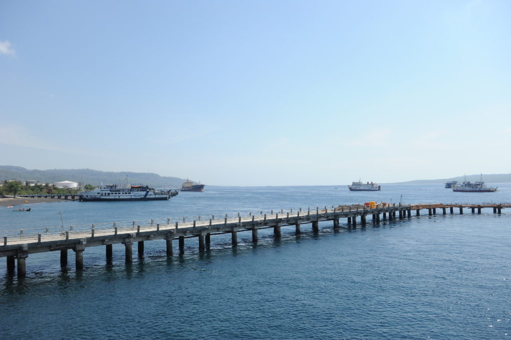 port côté Java pour rejoindre Bali