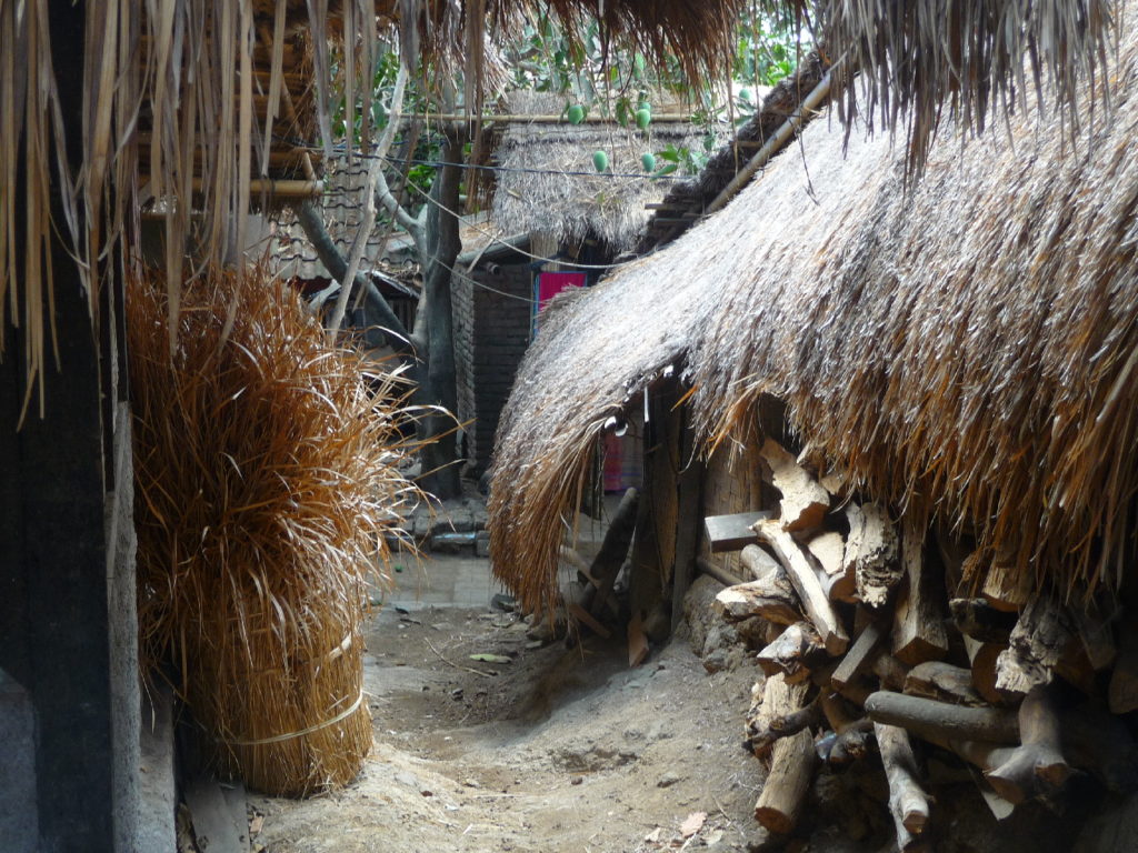 Sade, village sasak à Lombok