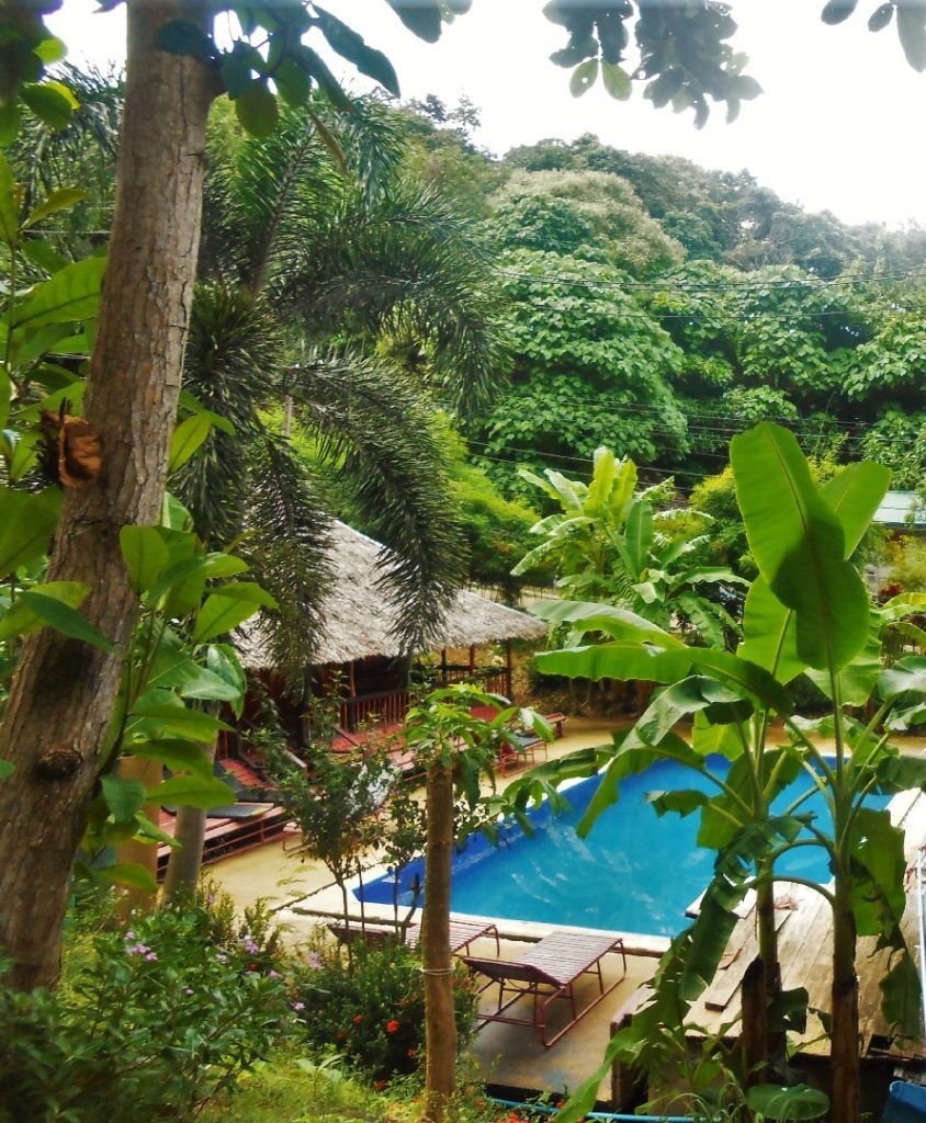 piscine de notre logement à koh phi phi