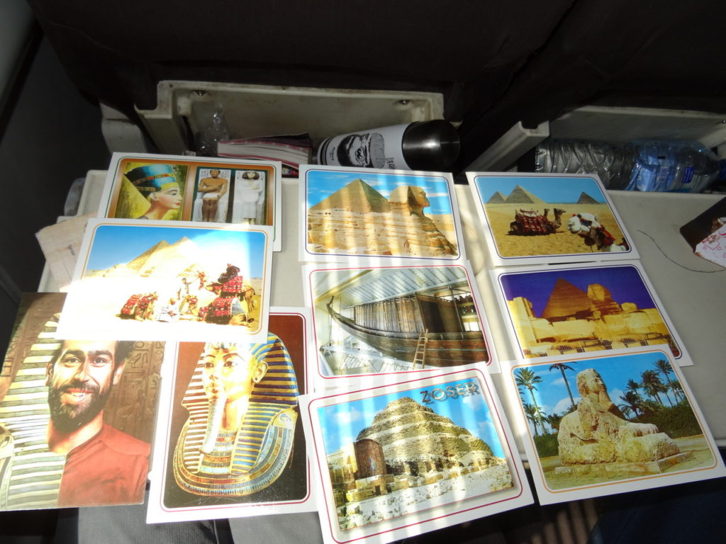 cartes postales d'egypte