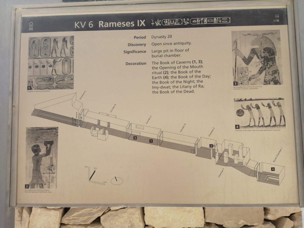 Vallée des Rois, Tombeau de Ramsès IX