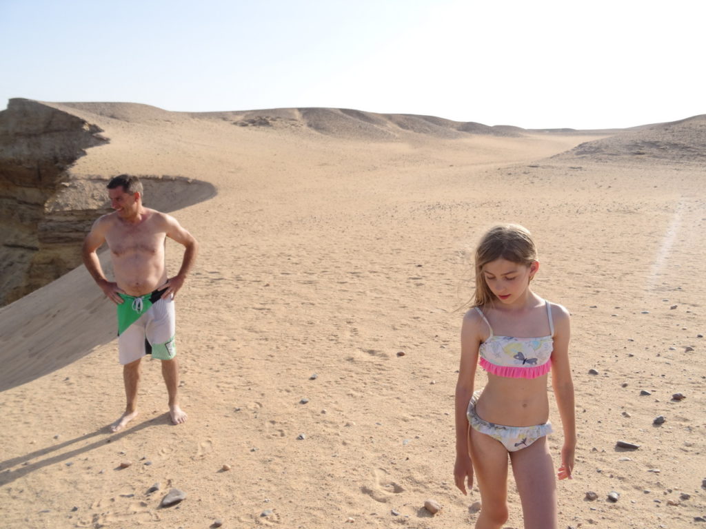 croisière en felouque sur le nil, baignade depuis les dunes de sable