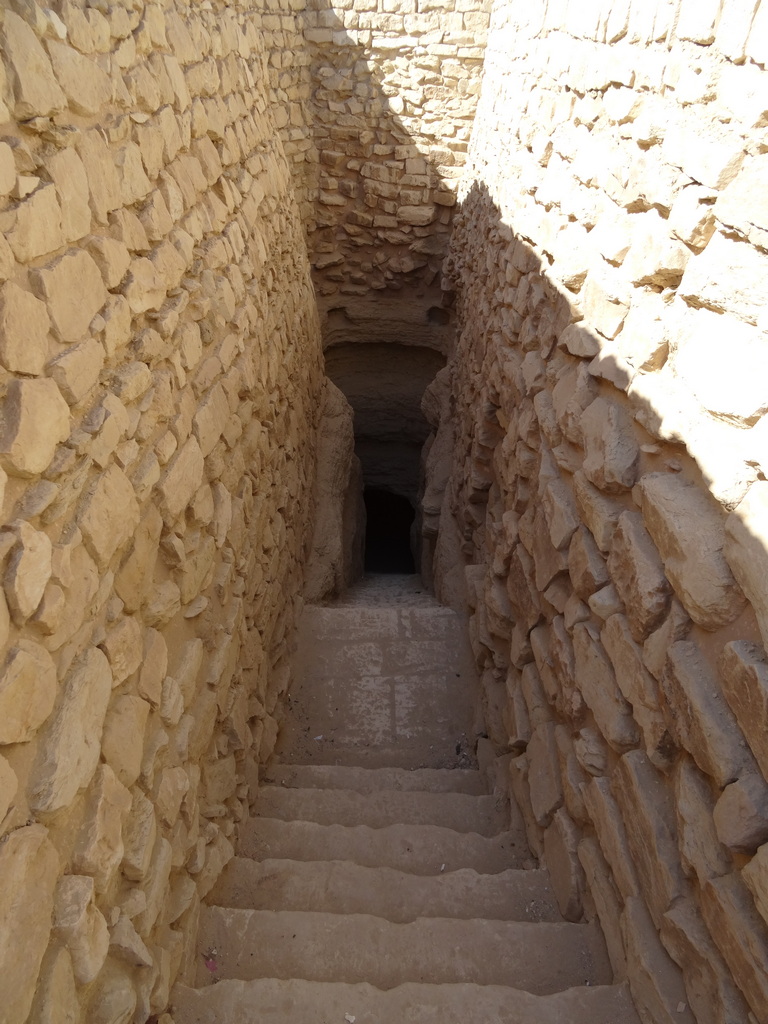 intérieur pyramide de saqqarah