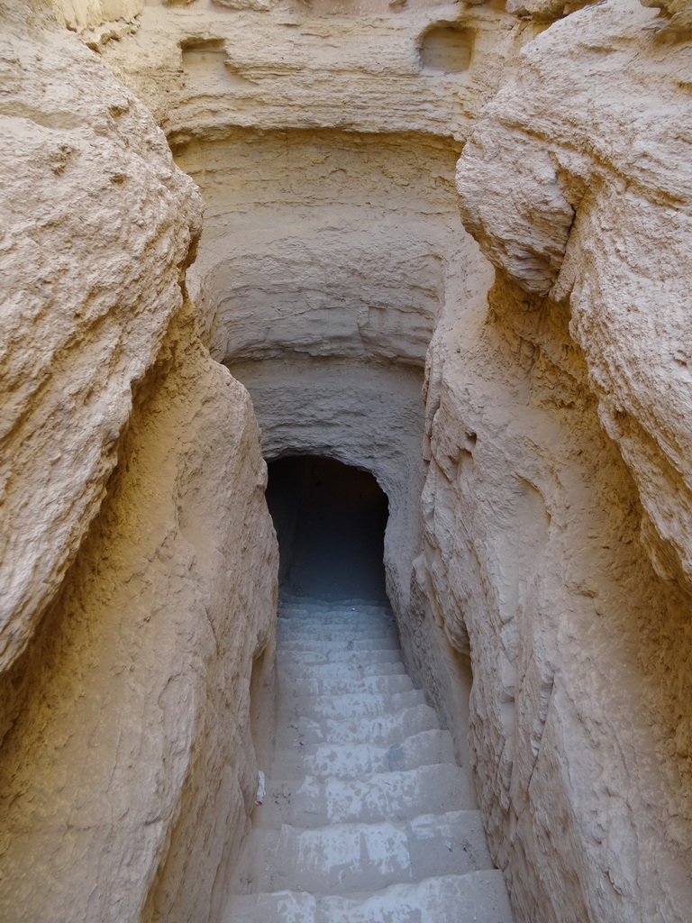 intérieur pyramide de saqqarah