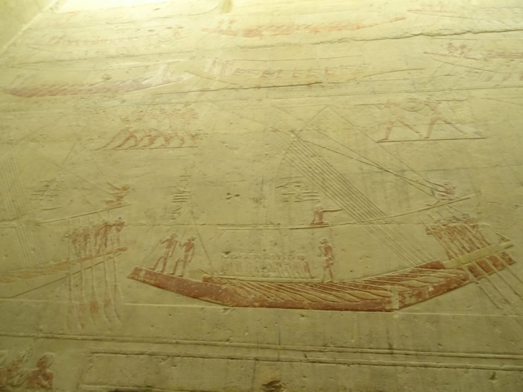 mastaba de ti à saqqarah