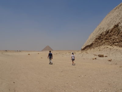 Les pyramides de Dahchour et de Saqqarah