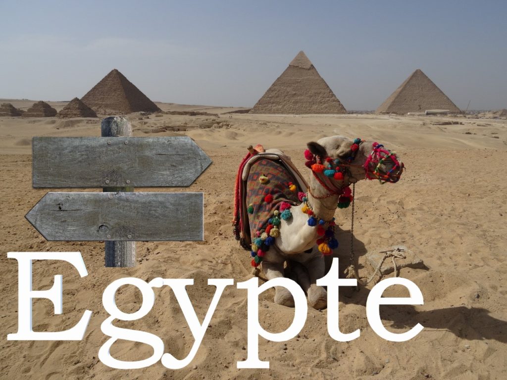 itinéraire egypte