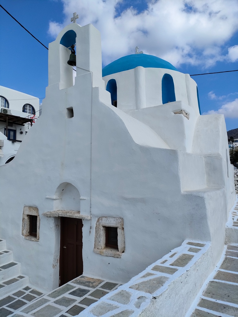 église, Chora village, Ios, Cyclades