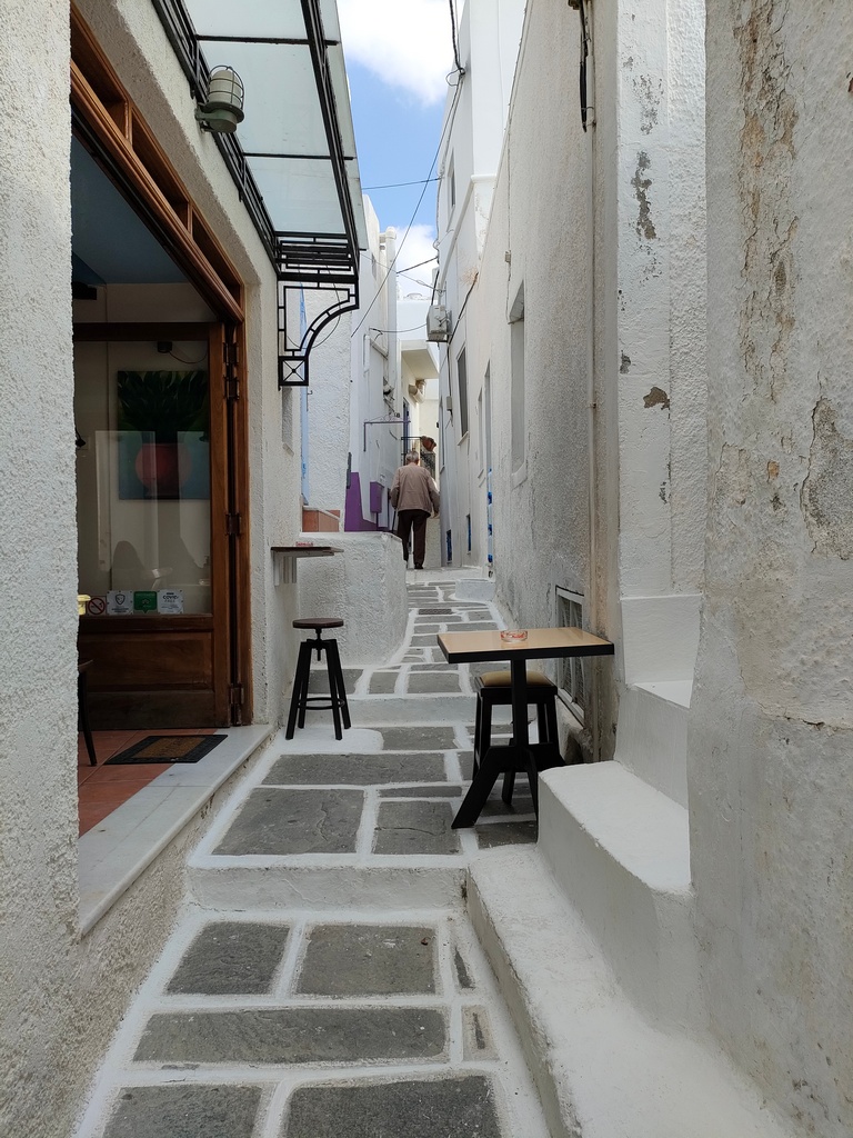 ruelle de Chora village, Ios, Cyclades