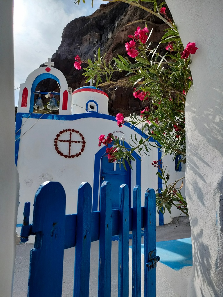 église de Thirassia, Santorin