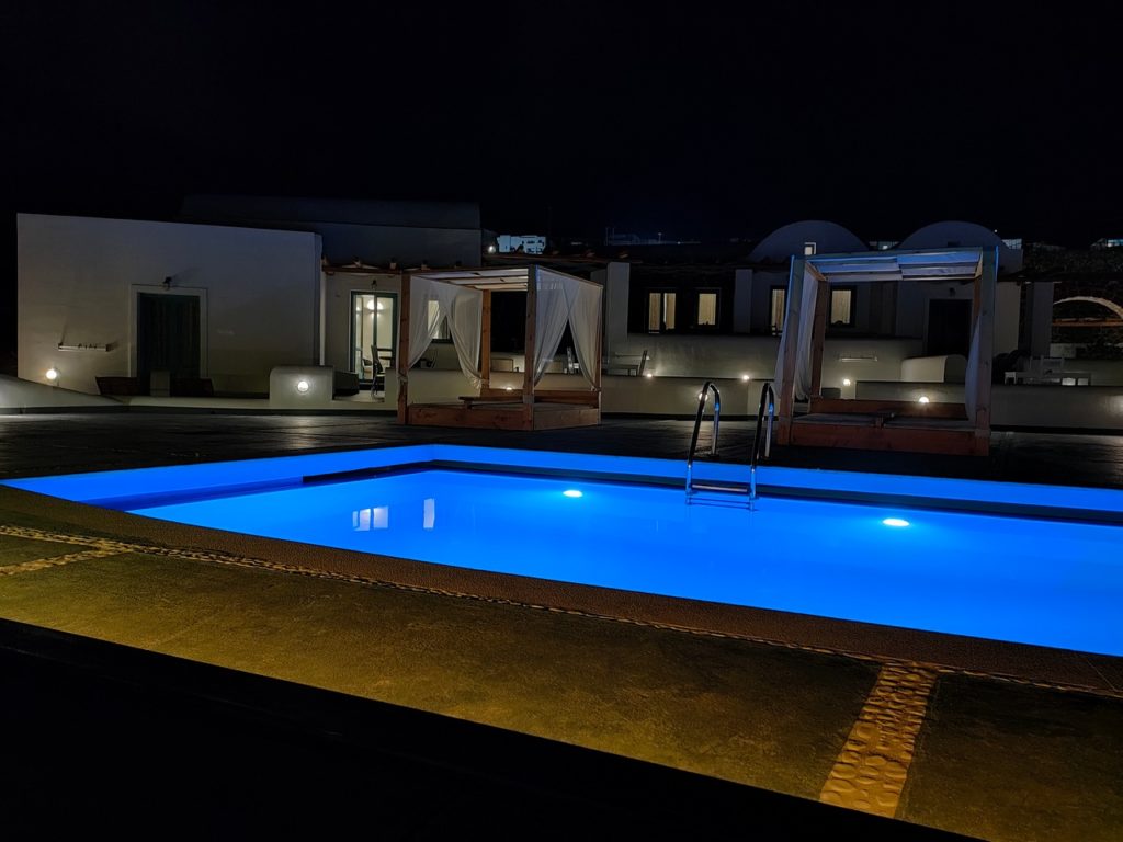 Abrazo villa de nuit, Imerovigli, Santorin, Cyclade
