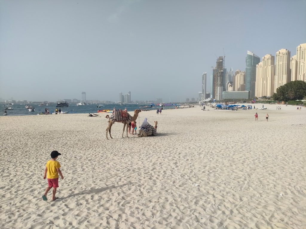 JBR Jumeirah Beach Residences plage de Dubaï
