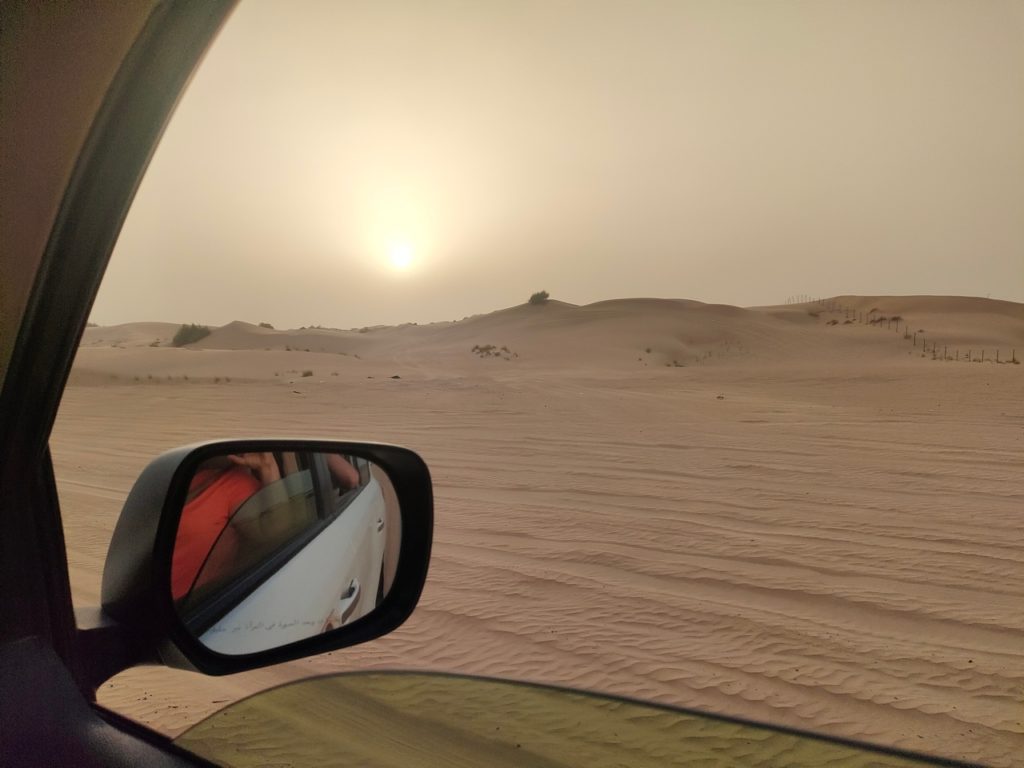 excursion dans le désert de Dubaï - dunes bashing 4x4 dans les dunes de sable
