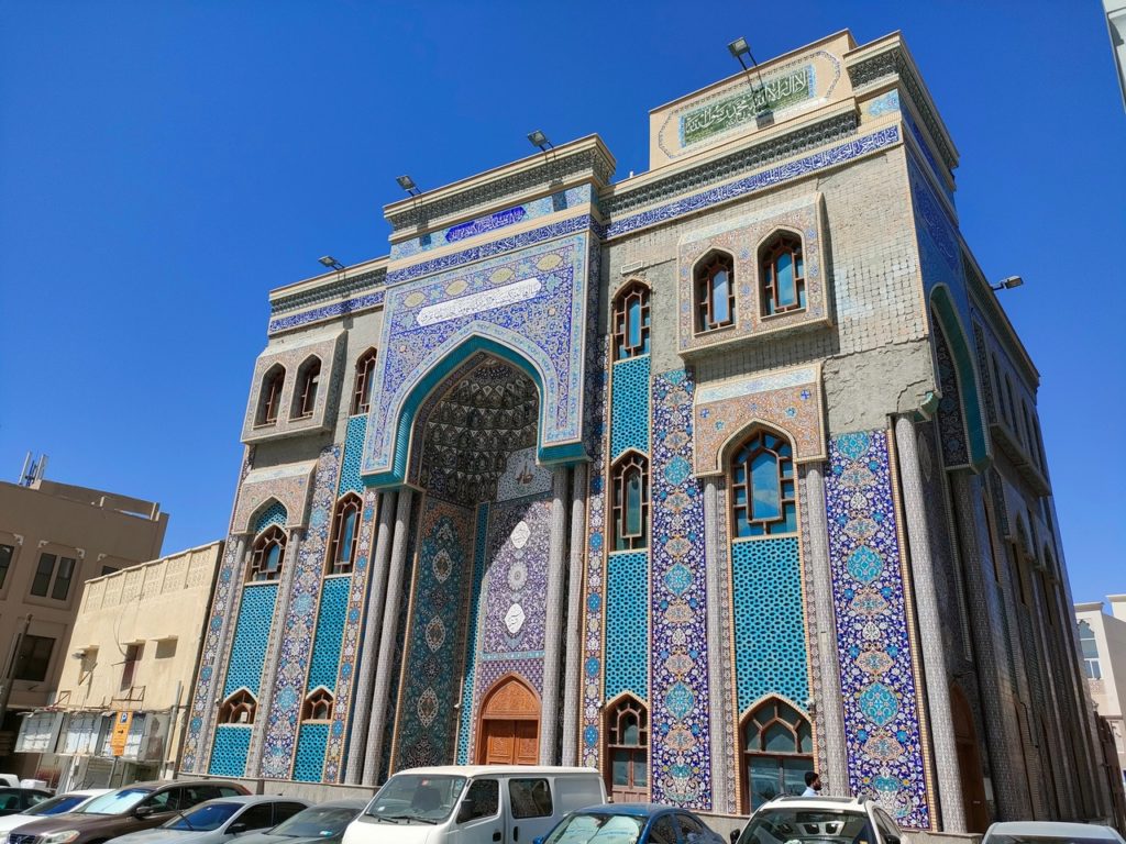 mosquée près de la mosquée et du musée de dubai
