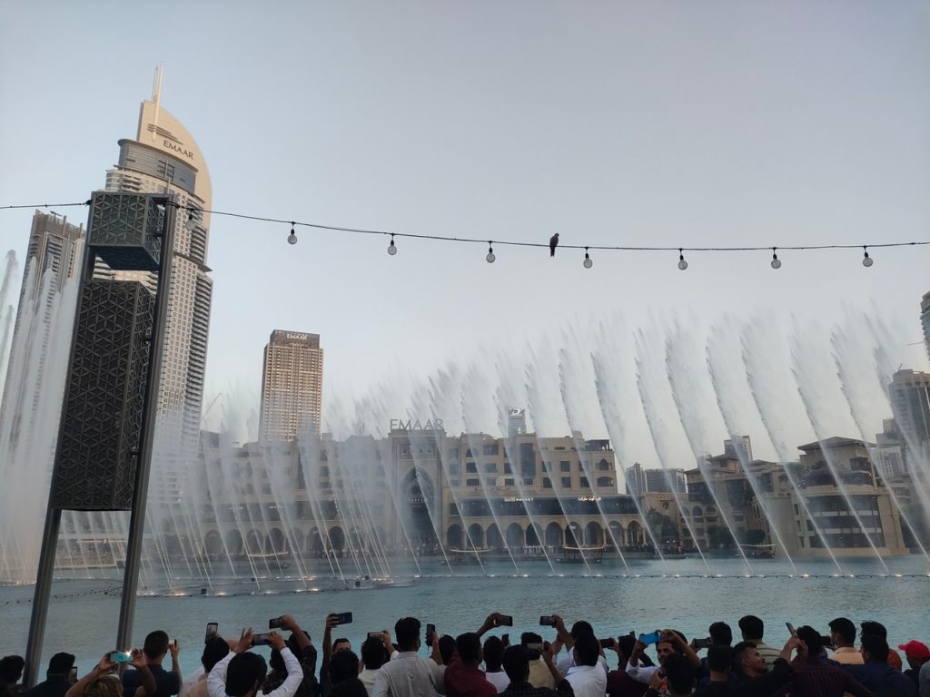 spectacle fontaines du burj khalifa à dubai