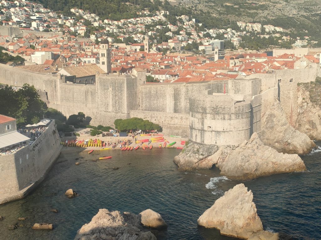 Dubrovnik la vieille ville et son fort