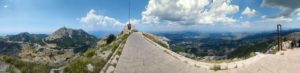 paysages de montagne dans le Parc National du Lovcen