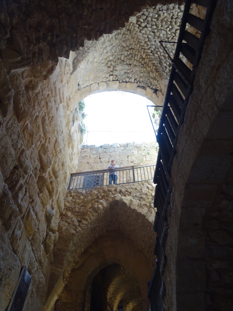 Visite du château d'Ajlun entre mère et fille