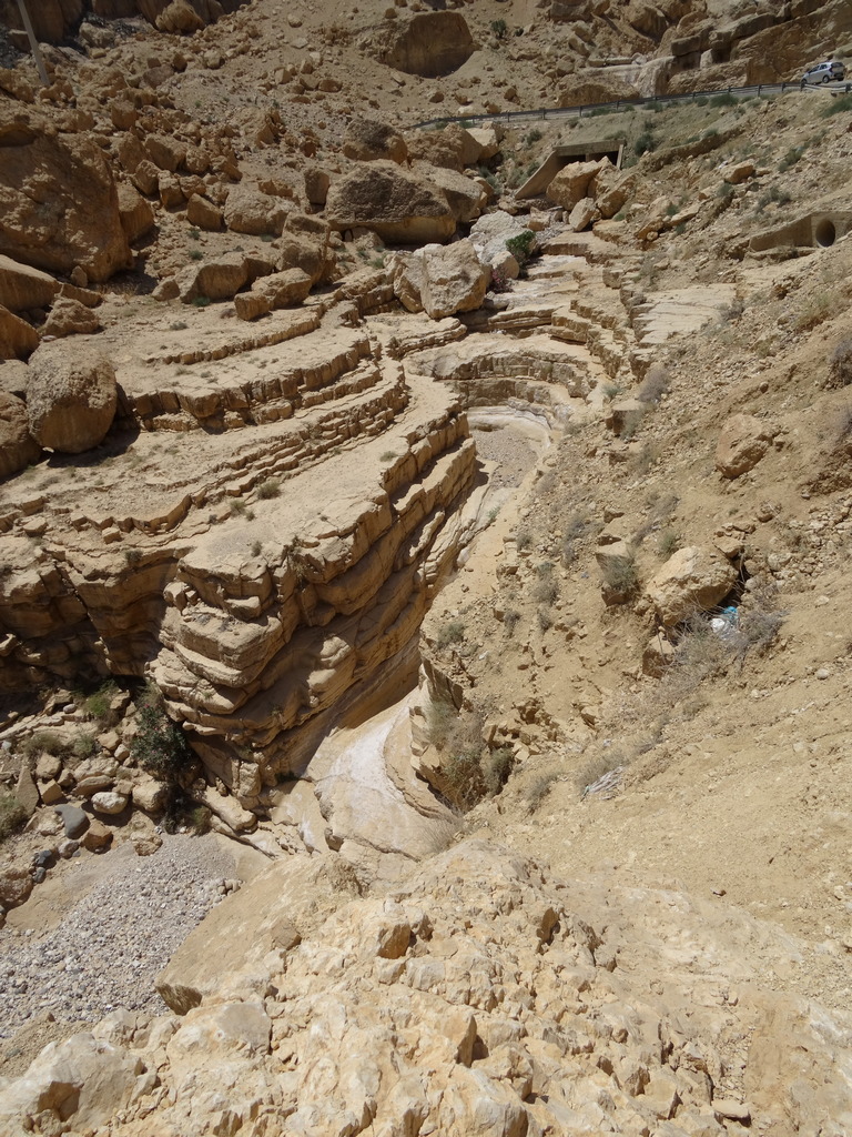 canyon désertique De Hammamat Afra à Kerak