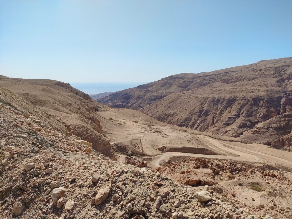 canyon désertique De Kerak à Wadi Ibn Hammad