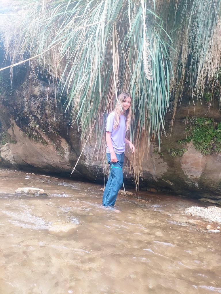 chatounette aux sources d'eau chaude à Hammamat Afra