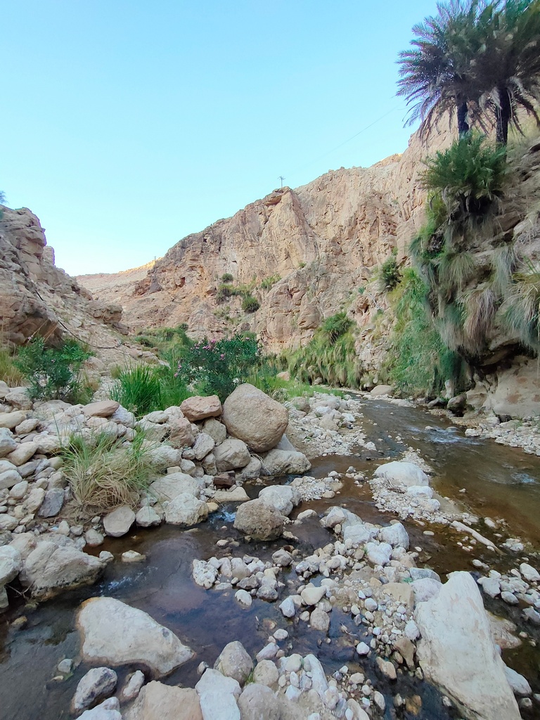 sources d'eau chaude à Hammamat Afra