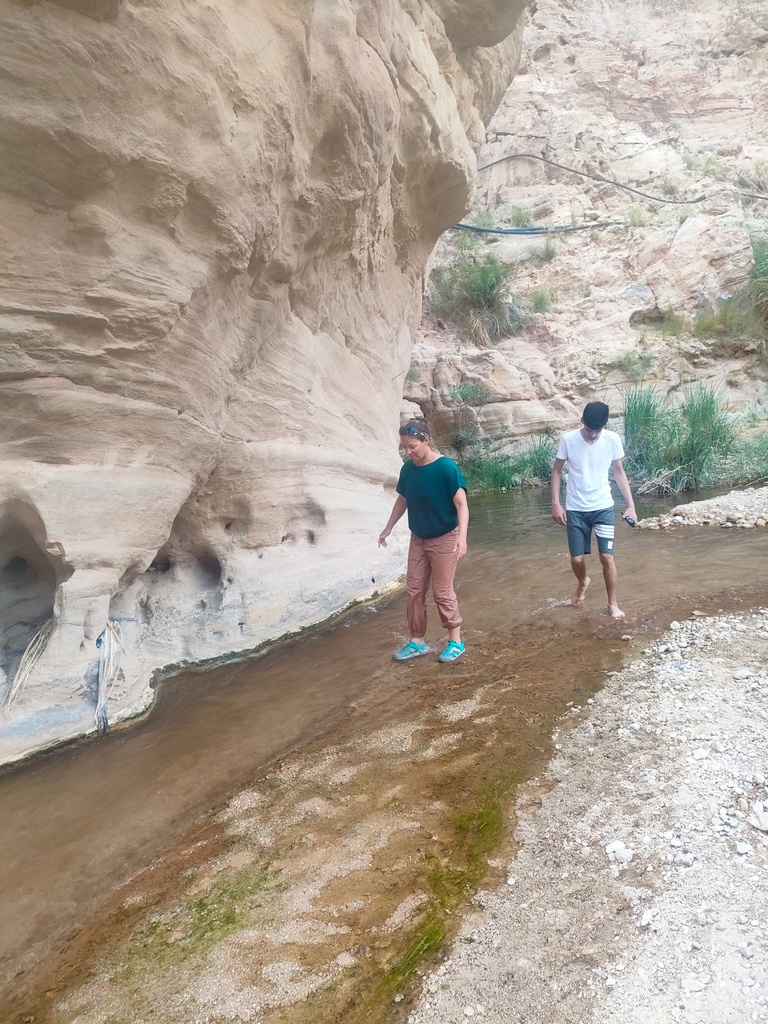 sources d'eau chaude à Hammamat Afra