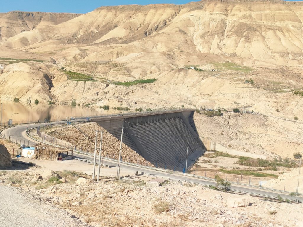 barrage du mujib, jordanie