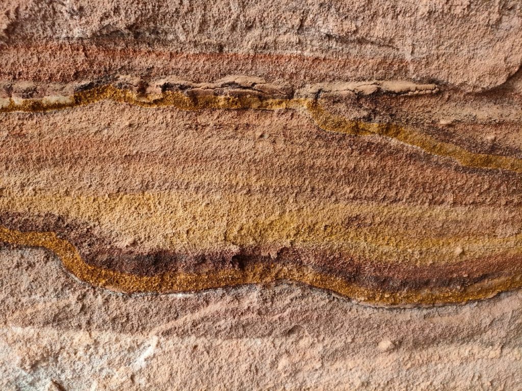 roches colorées de pétra