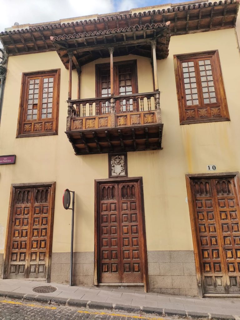 belle façade à La Orotava, Ténérife
