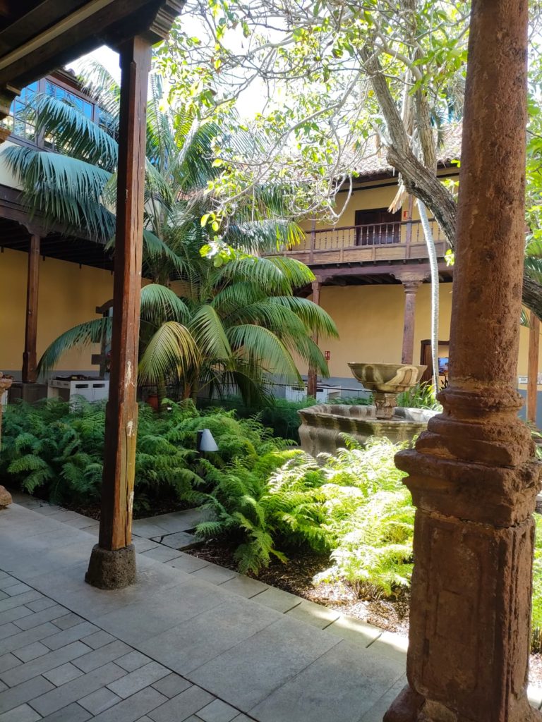 patio d'une belle demeure à La Laguna, Ténérife