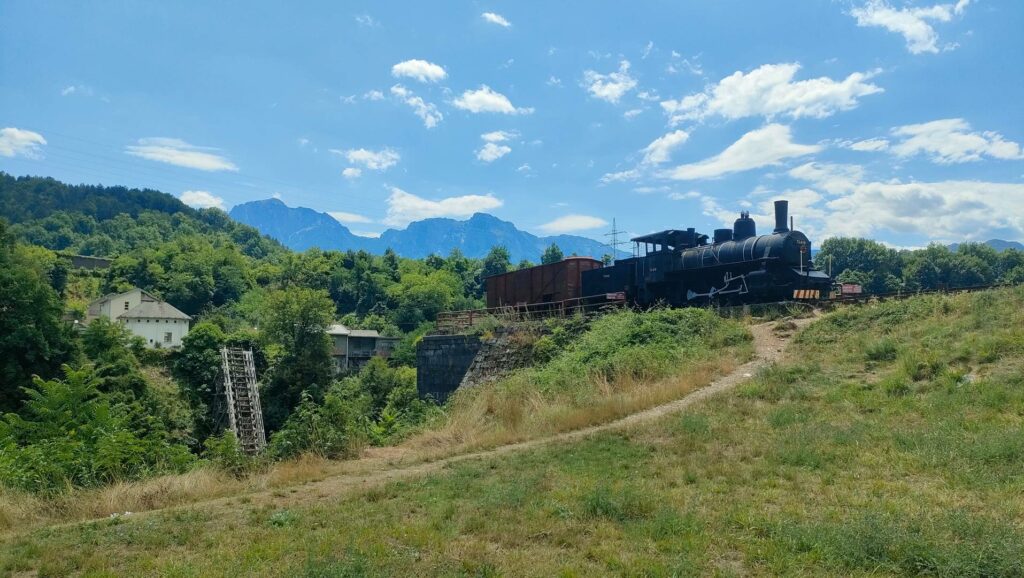 train de la Neretva à Konjic
